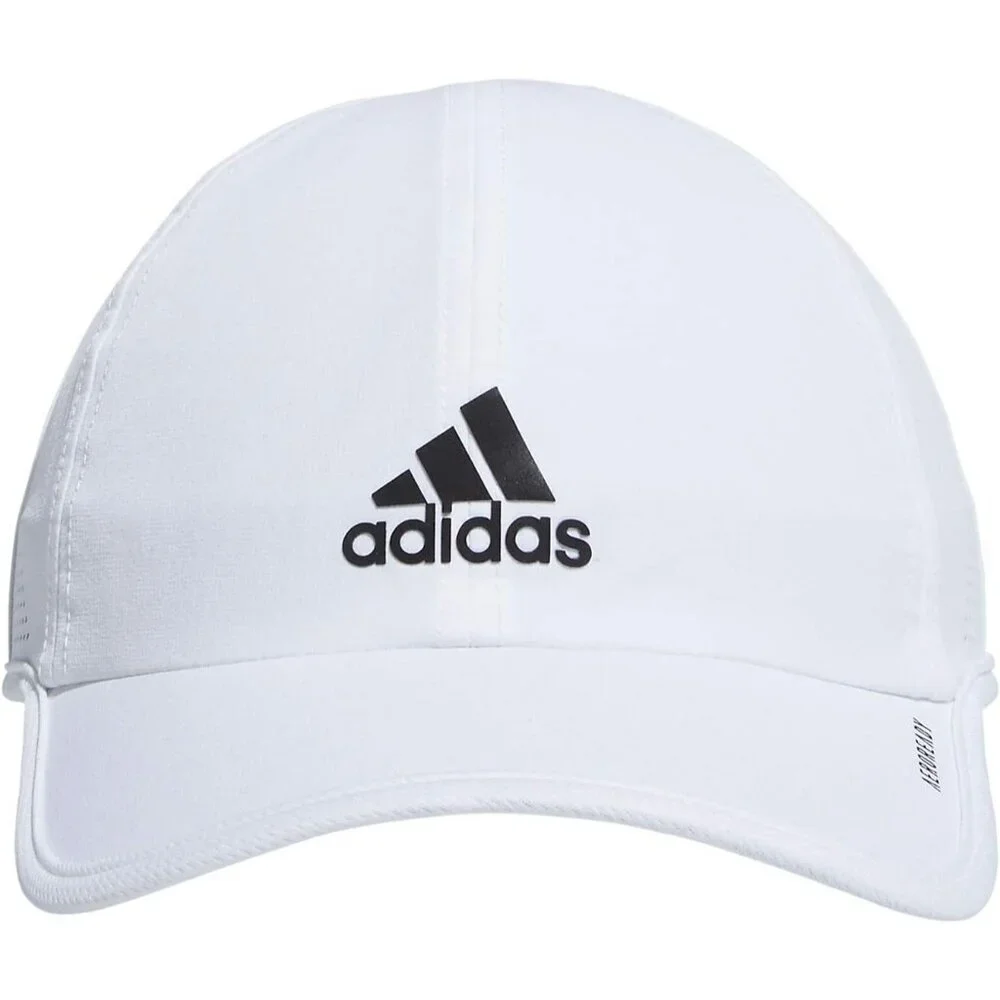 Men's White/black Four Super Lite Hat Running Cap